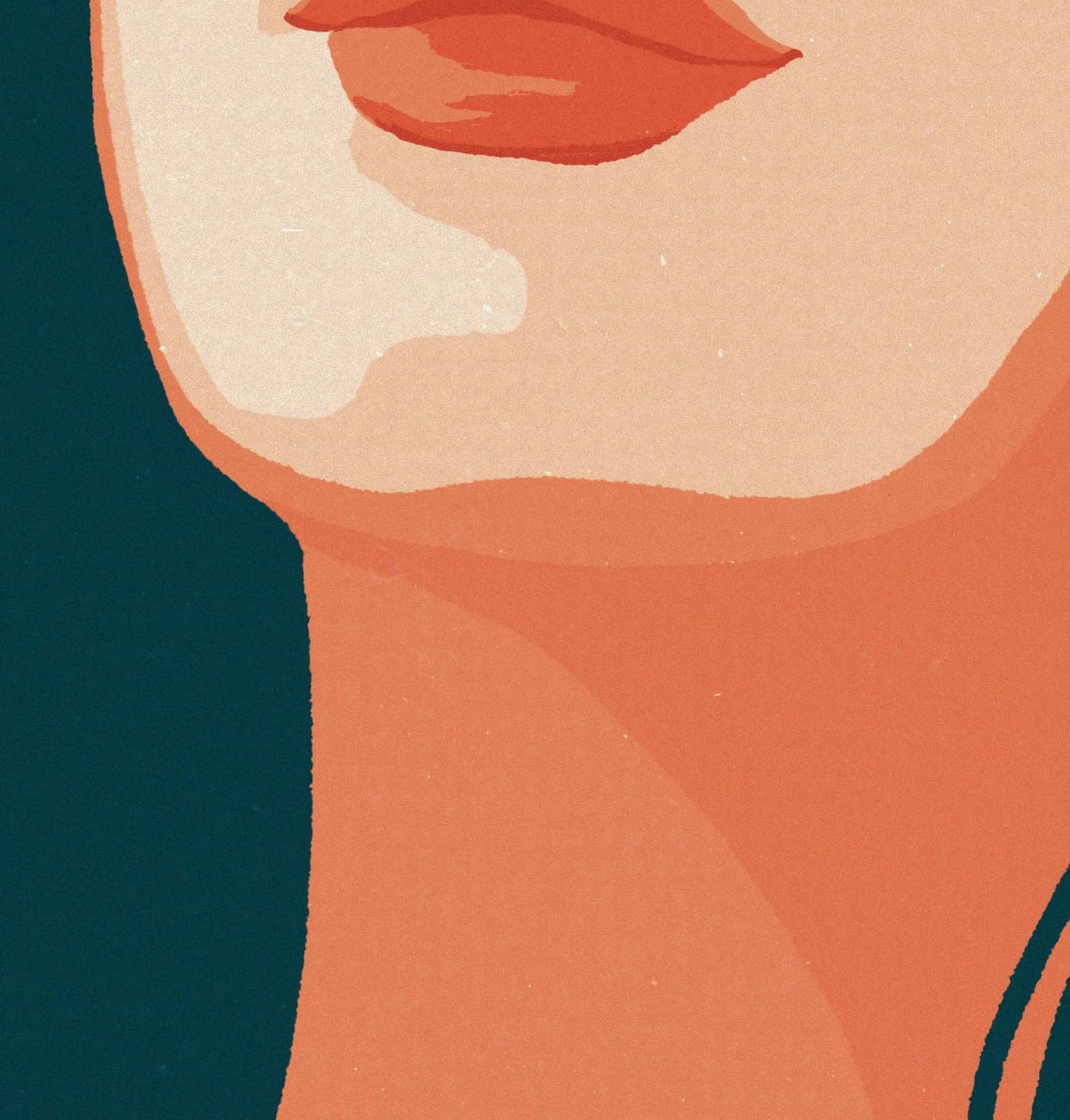 Vibrant Woman Wall Art Poster, Feminist Art Poster - A Cozy Mess