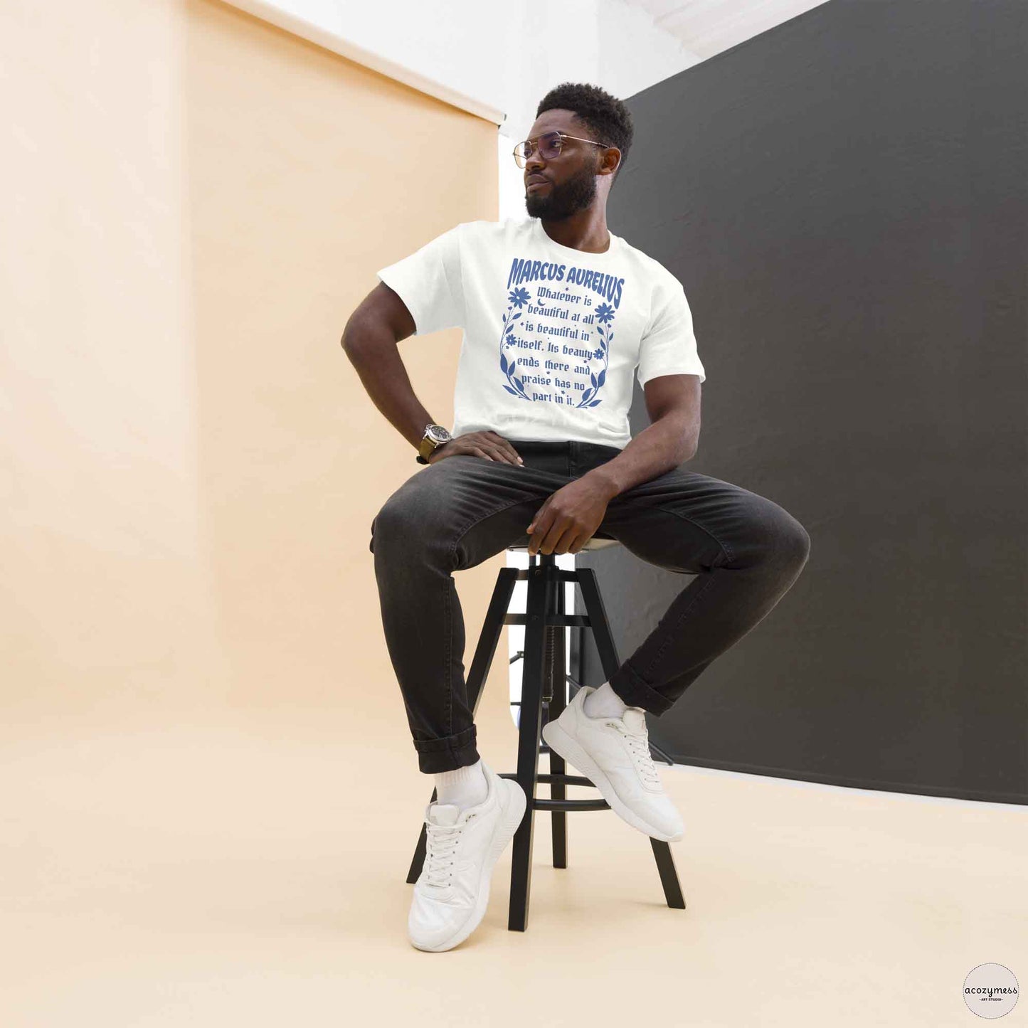 Marcus Aurelius on Beauty & Praise T-shirt | Stoic Philosophy | Unisex classic tee - A Cozy Mess