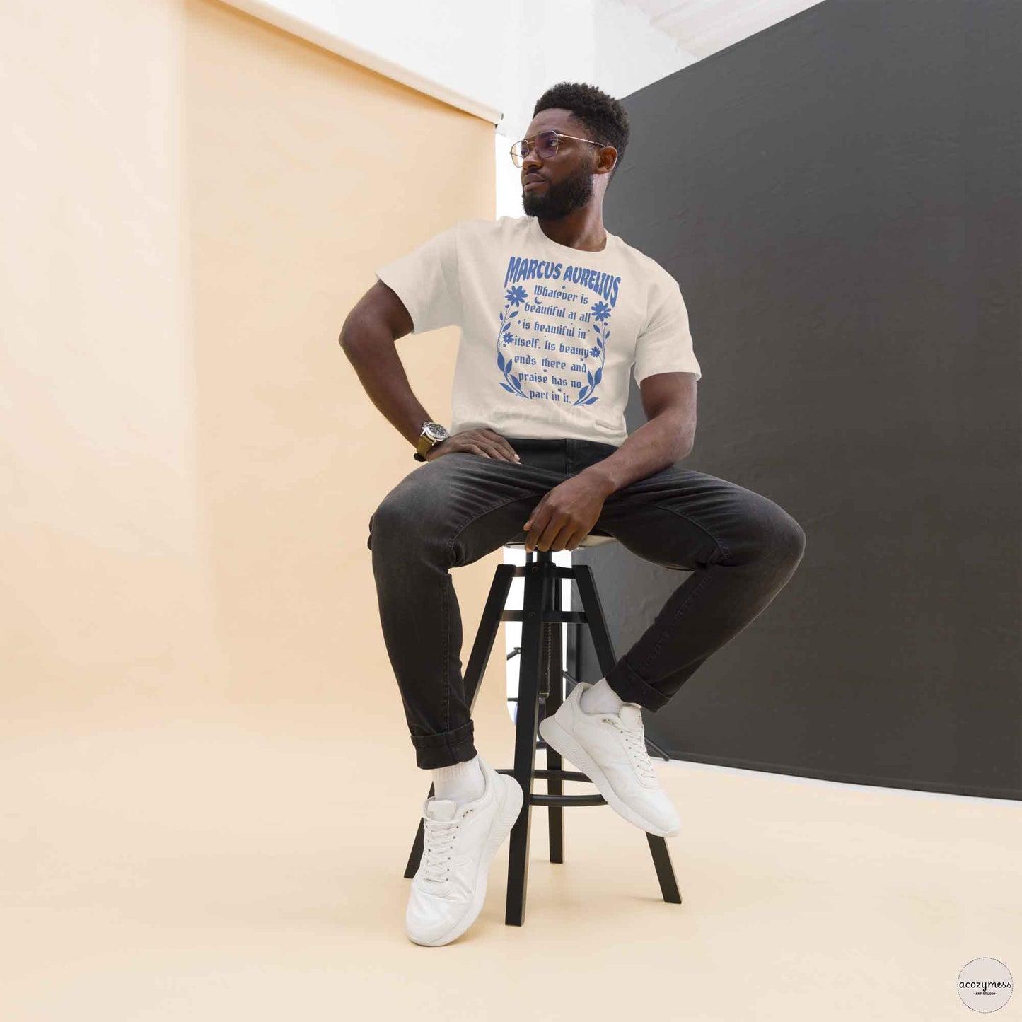 Marcus Aurelius on Beauty & Praise T-shirt | Stoic Philosophy | Unisex classic tee - A Cozy Mess