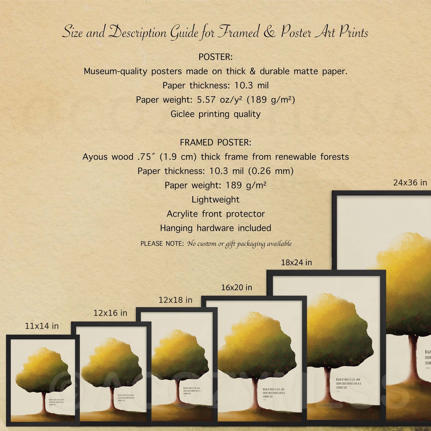 Begin At Once To Live By Seneca, Stoic Wall Art - A Cozy Mess