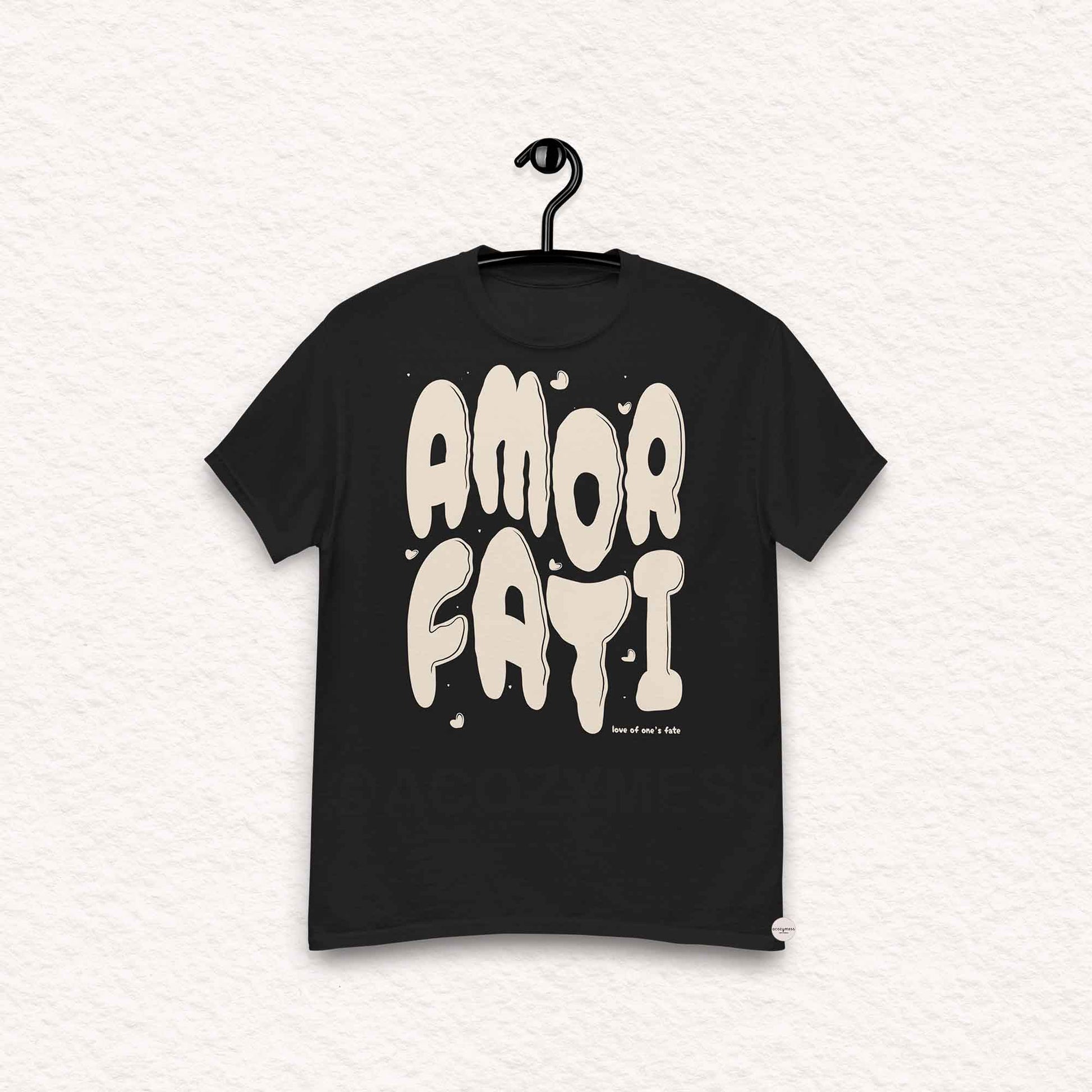 Amor Fati Black TShirt