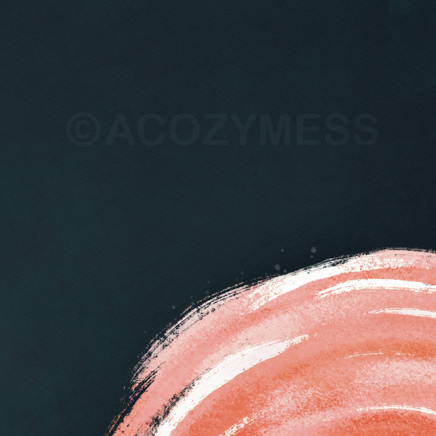 close image of flamingo wall art bird poster