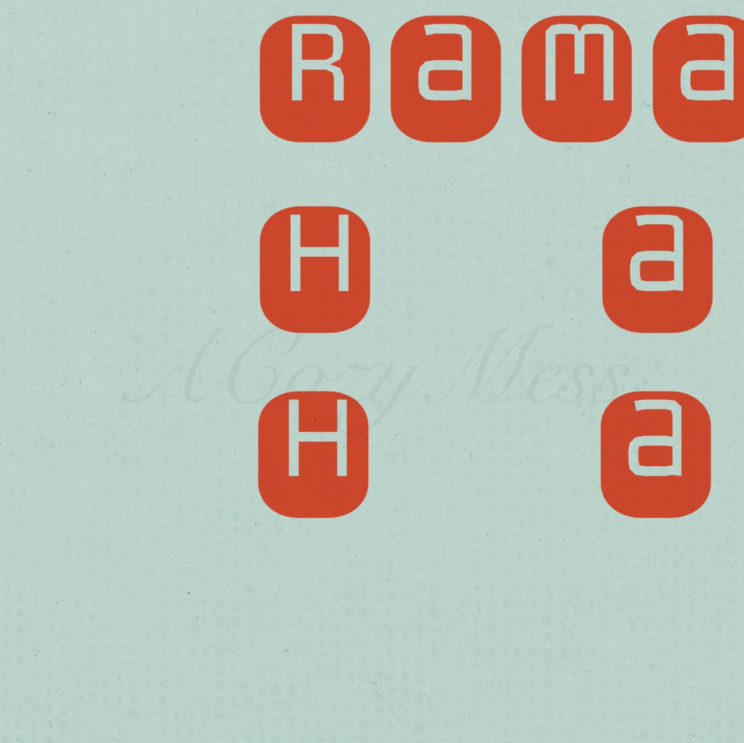 Hare Krishna Mantra Print, Krishna Wall Art - A Cozy Mess