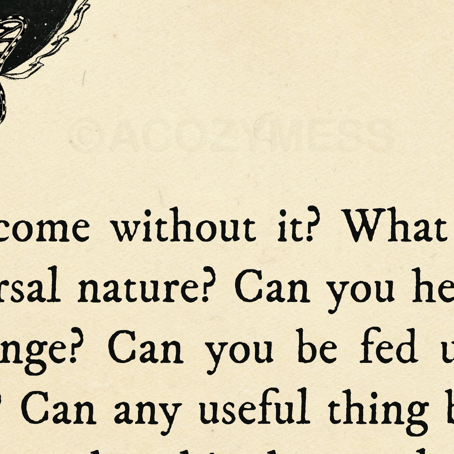 Marcus Aurelius quote on change poster