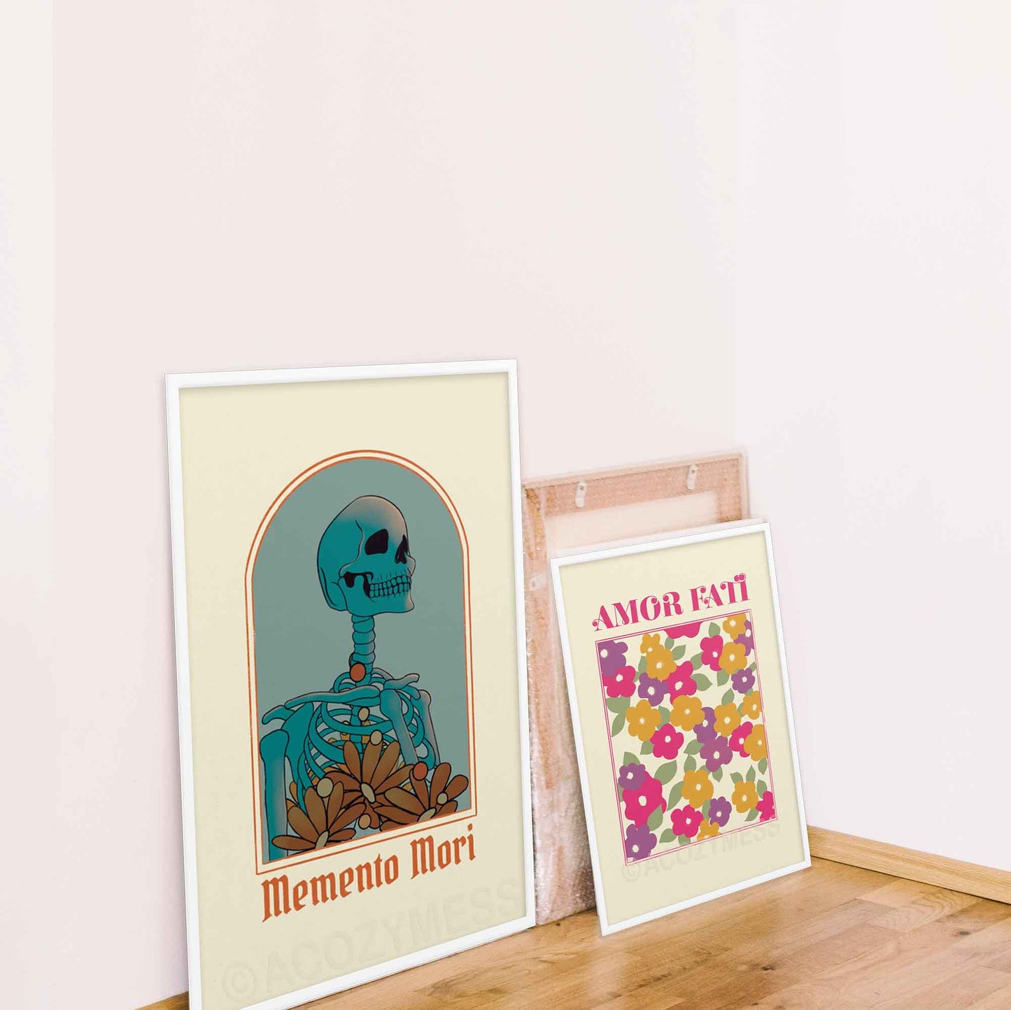 Memento Mori Wall Art, Stoic Wall Art, Stoicism Posters - A Cozy Mess