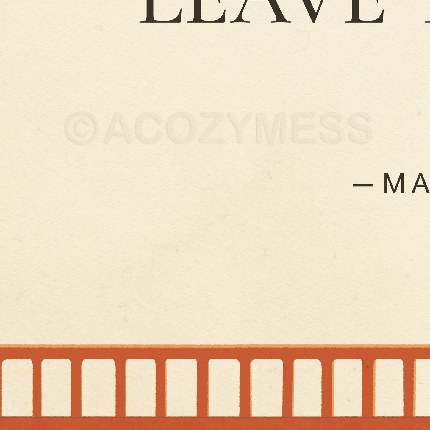 Marcus Aurelius on Opinion Stoic Quote Wall Art - A Cozy Mess