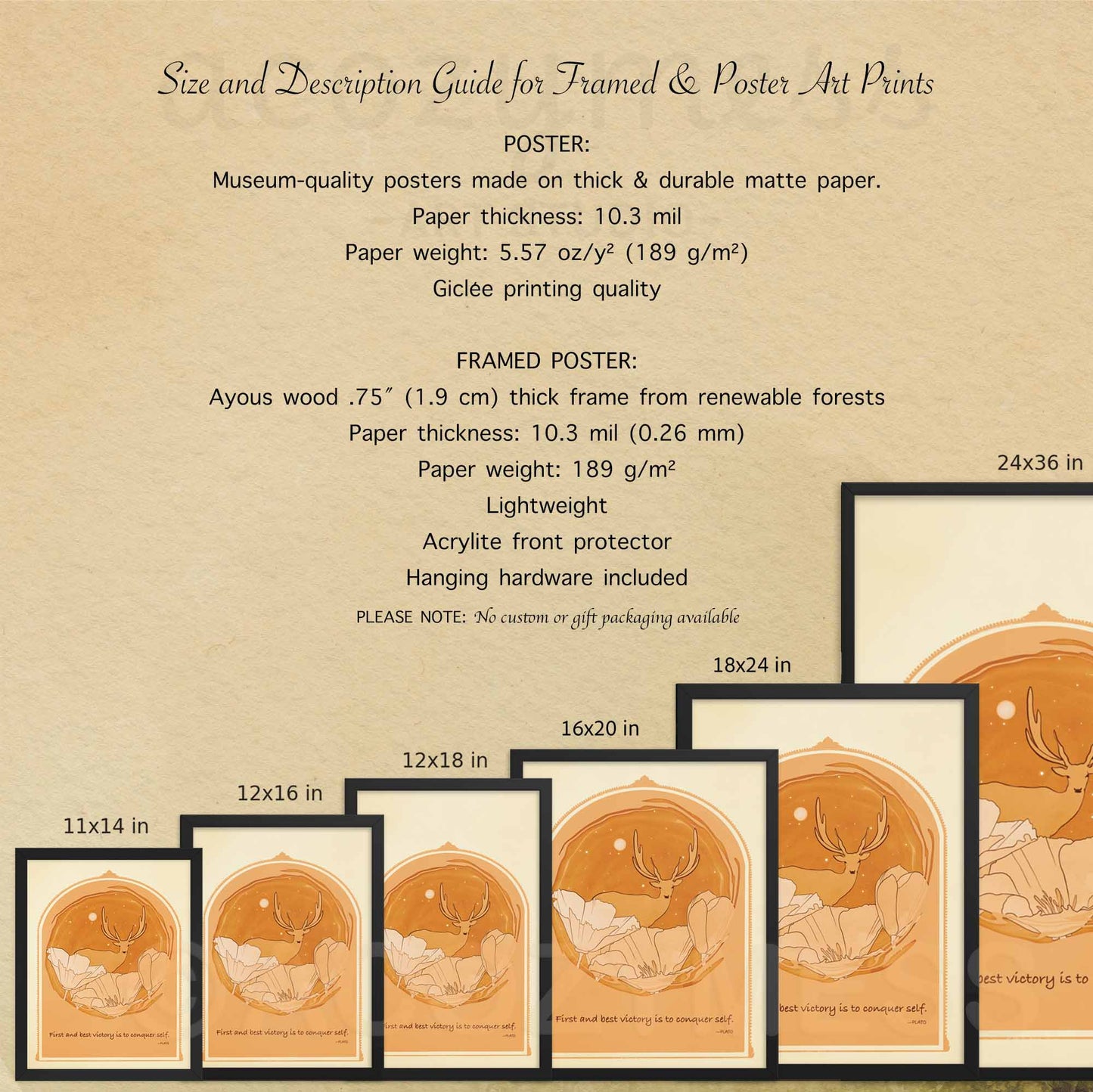 Plato On Conquering Self, Plato Art Print, Plato Quote Poster - A Cozy Mess