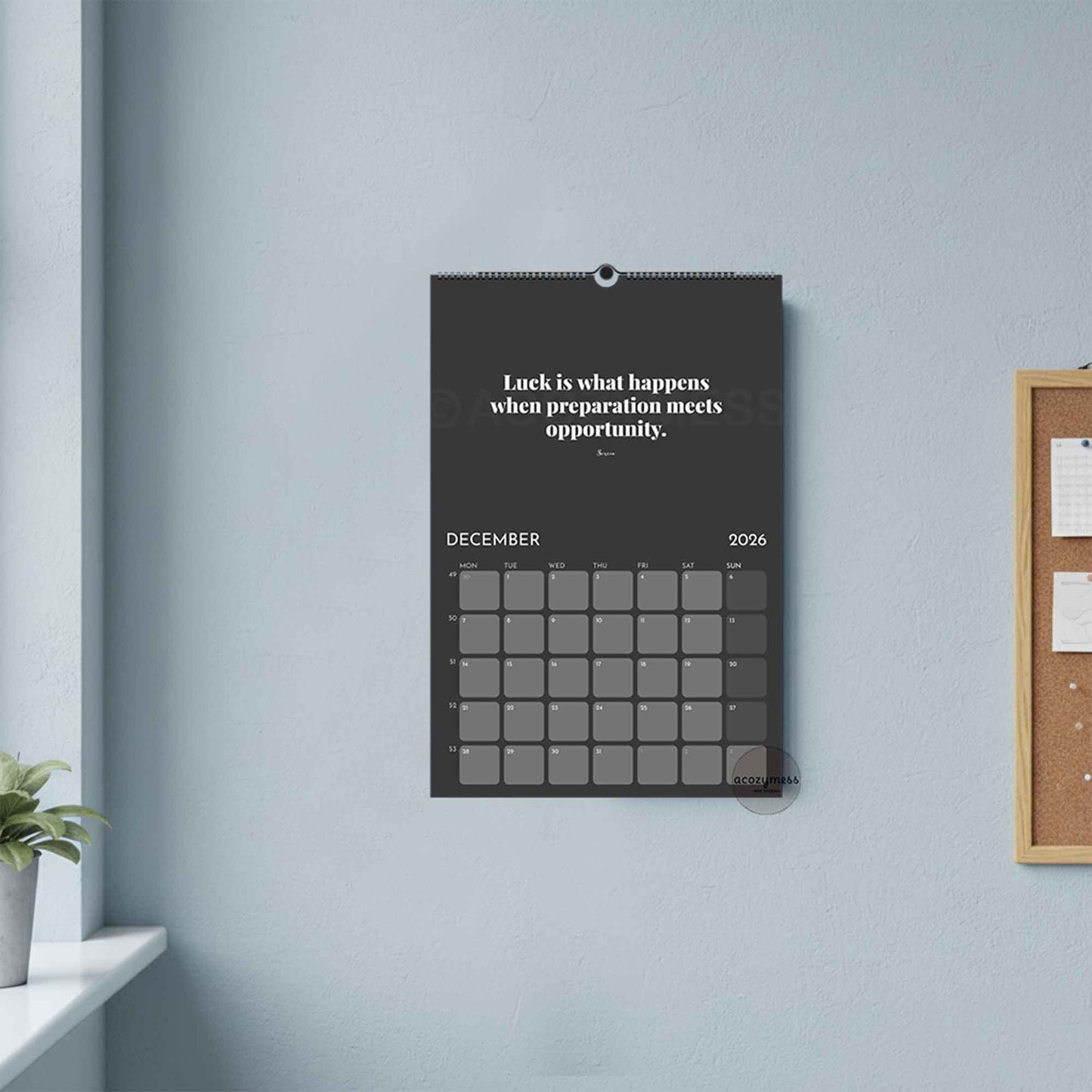 2026 Calendar | Stoic Calendar | Monthly Calendar ( USA Only )