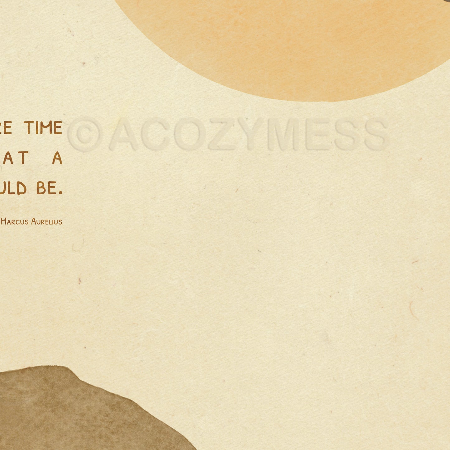 Close image of Marcus Aurelius poster with quote-Waste no more time arguing what a good man should be. Be one.