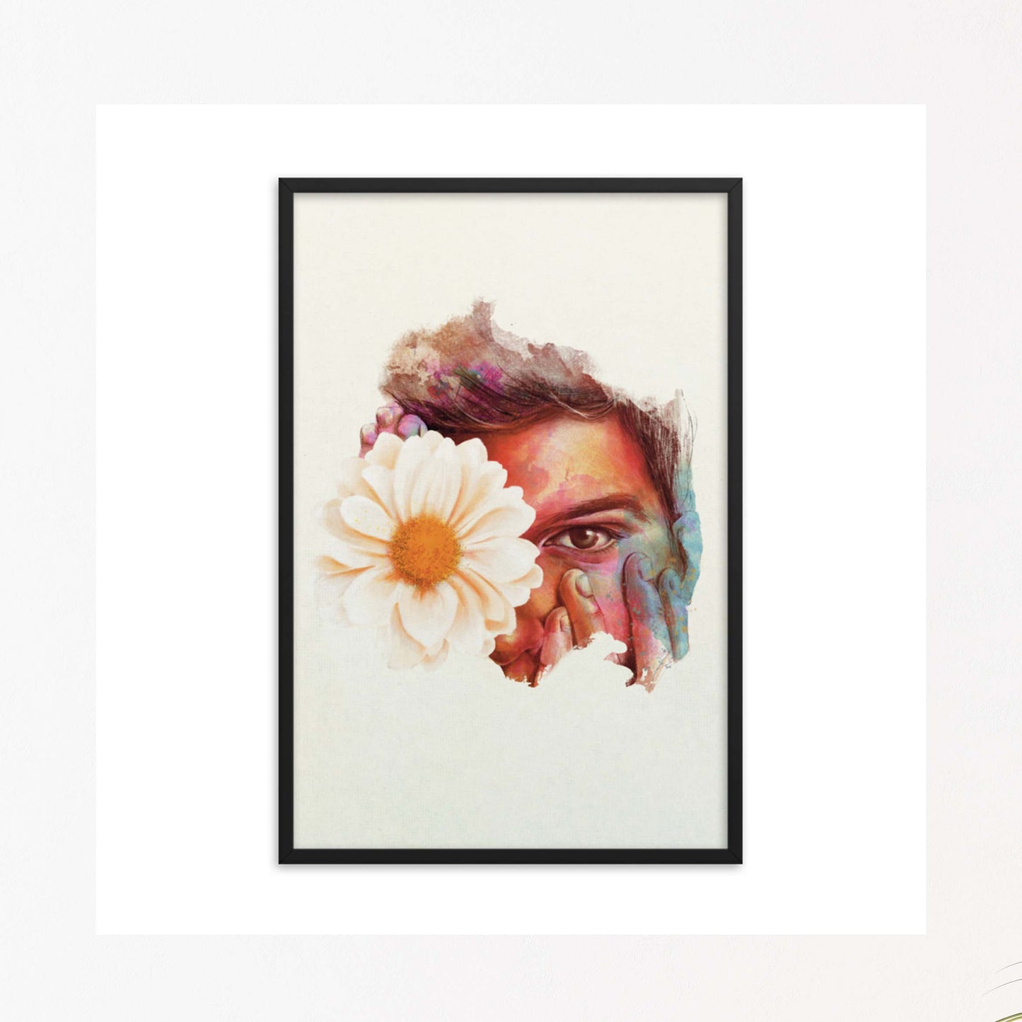 Art Poster, Colorful Wall Decor - A Cozy Mess