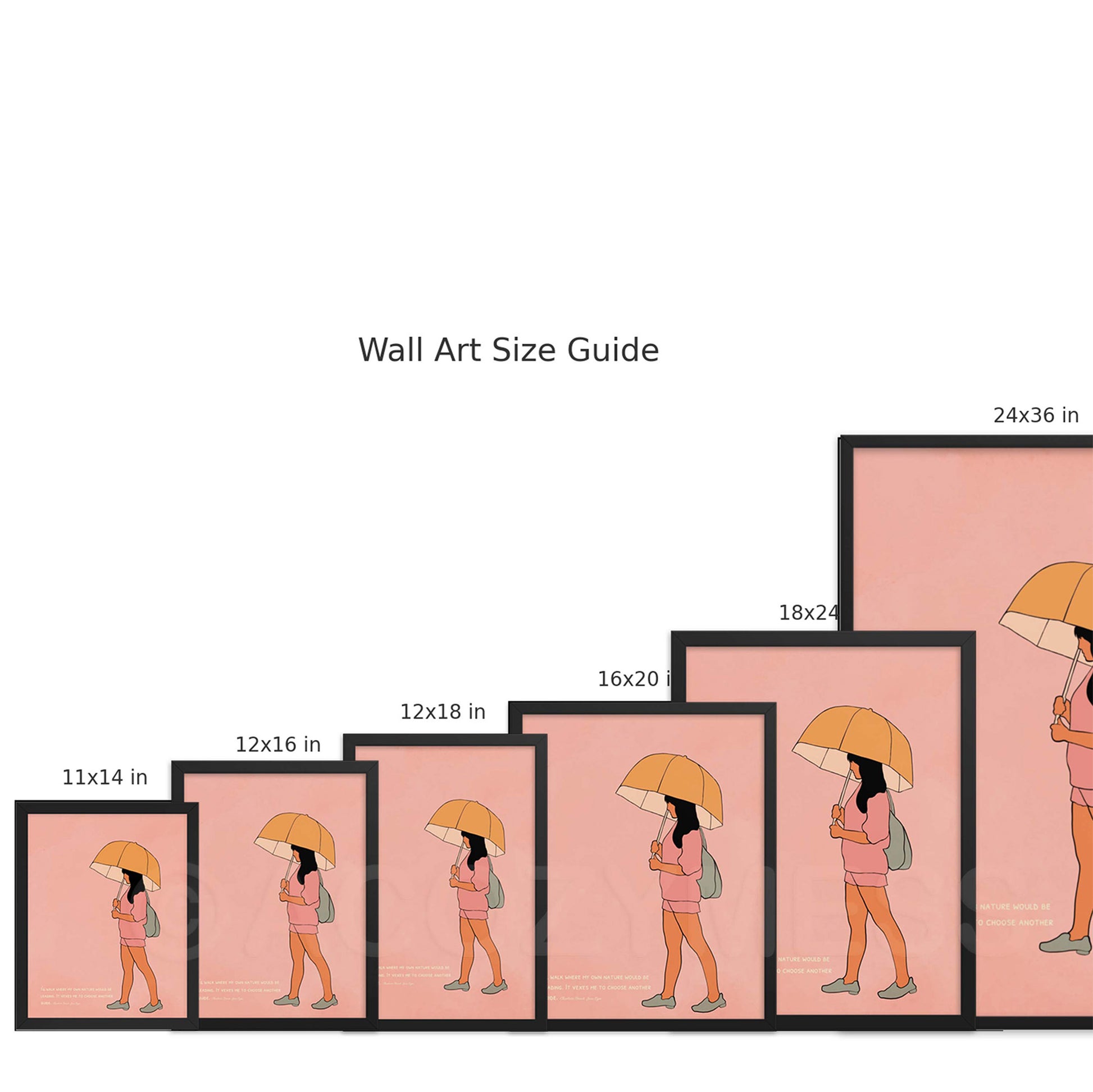 Jane Eyre Art Print, Quote Art Print, Literary Art Print , Inspirational Woman Art - A Cozy Mess