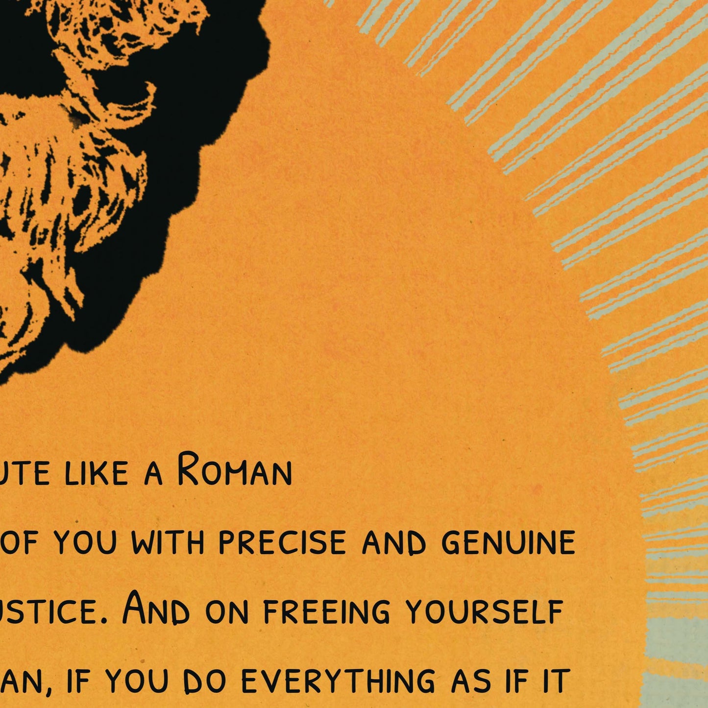 Marcus Aurelius Print, Stoic Poster, Stoicism Wall Art - A Cozy Mess