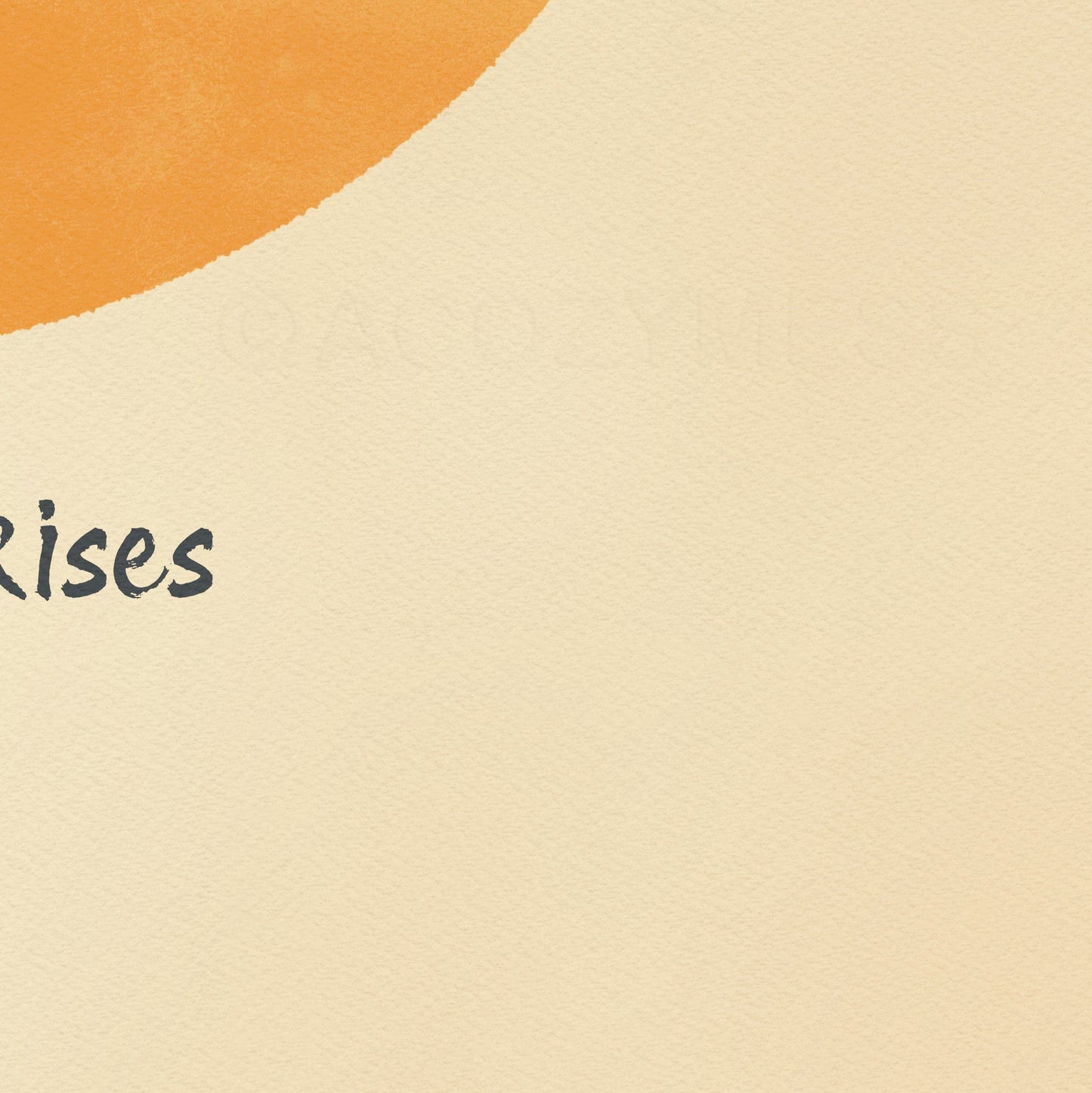 Room Decor Aesthetic Minimalist, Hope Wall Art, Sun Always Rises - A Cozy Mess