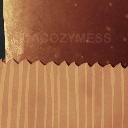 Close-up of a bread wall poster