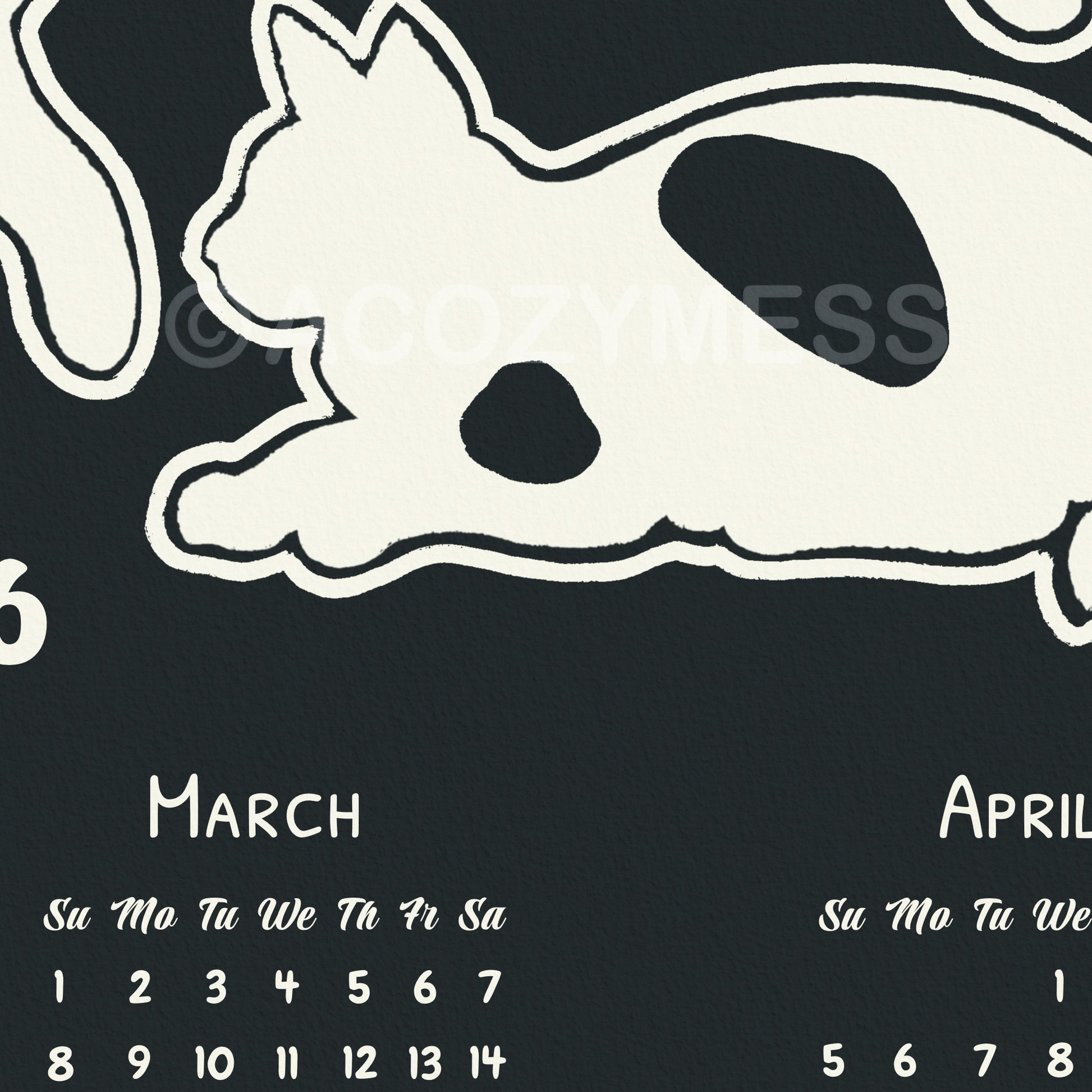 2026 calendar poster