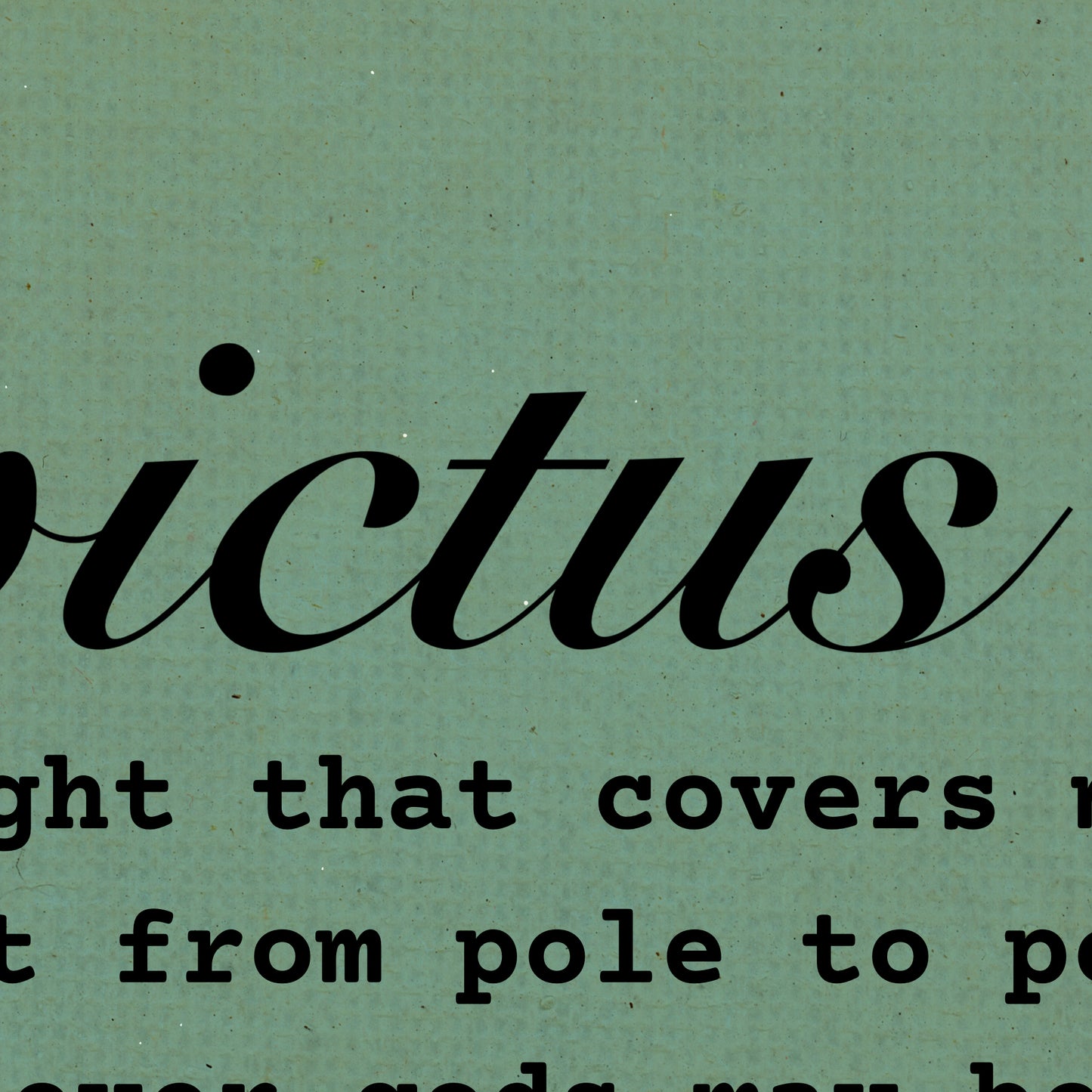 Invictus poem Print