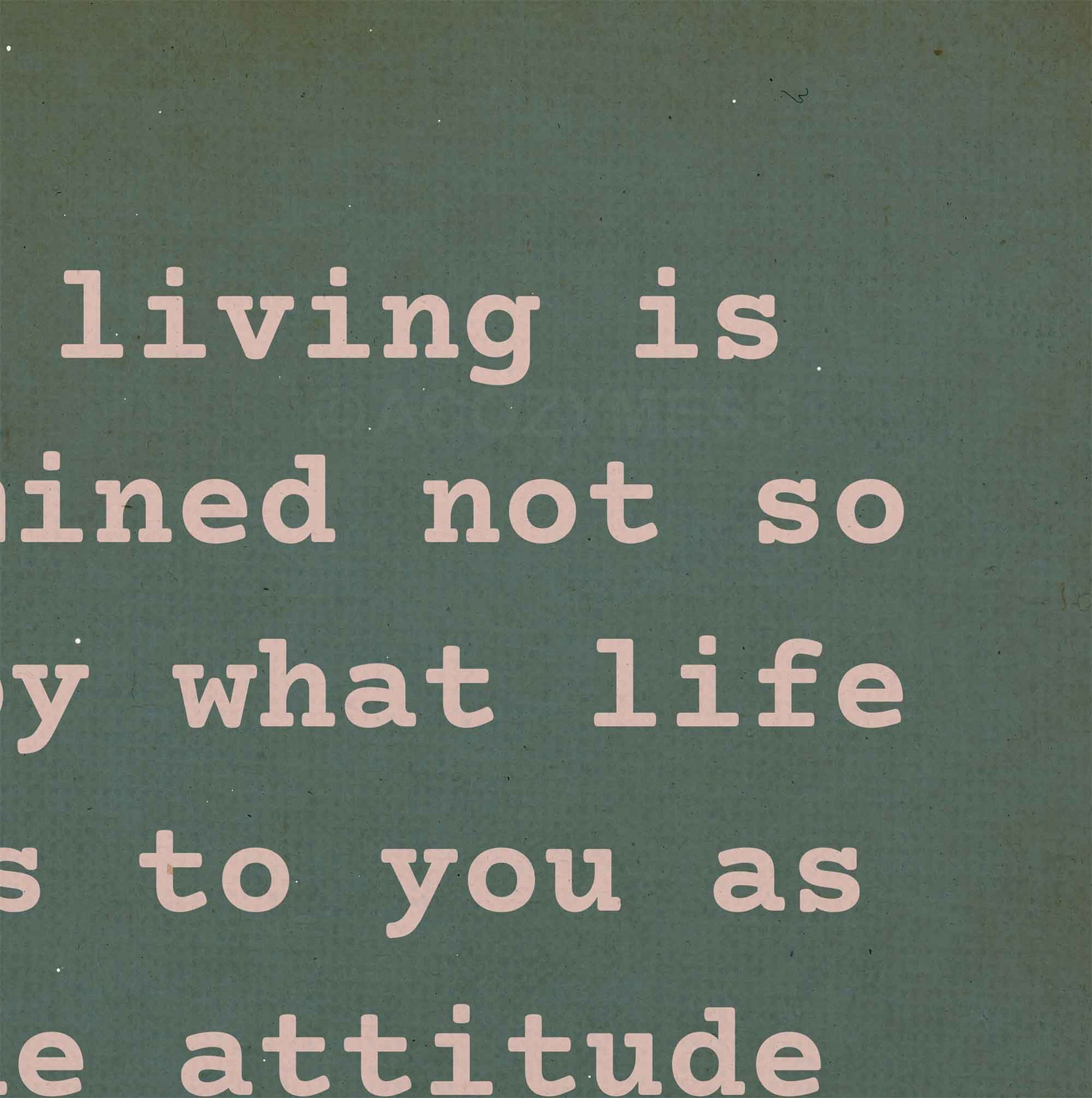 Close image og kahlil gibran poster on attitude 