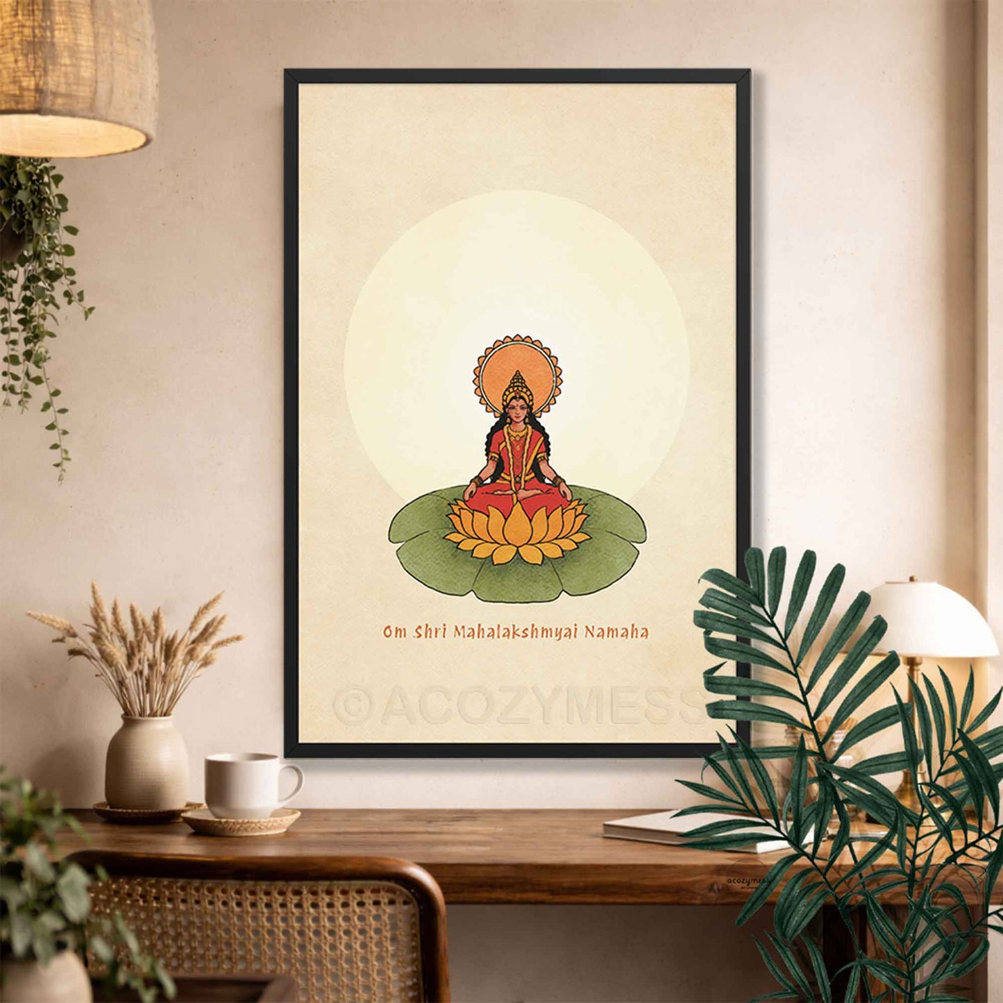 Goddess Laxmi Wall Art