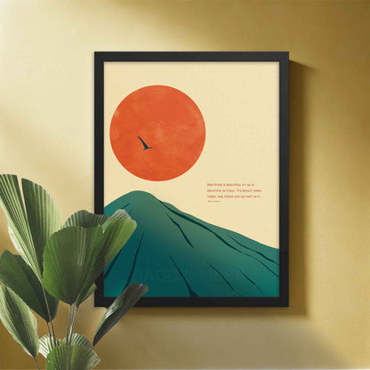 Marcus Aurelius on Beauty & Praise, Stoic Poster, Stoicism Wall Art - A Cozy Mess