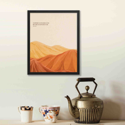 Marcus Aurelius Art: Stoic Philosophy Print, Motivational Poster - A Cozy Mess