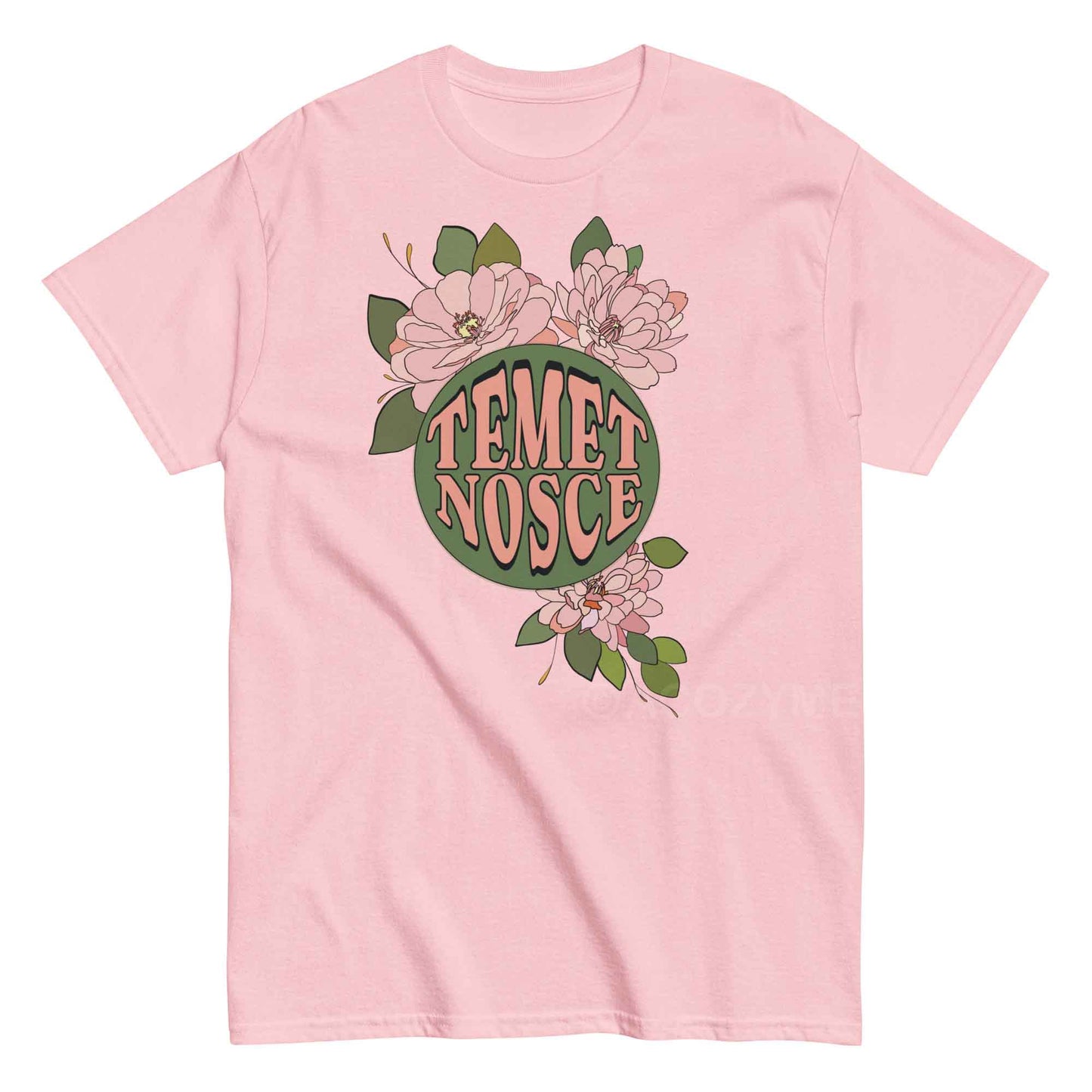 Temet Nosce Floral Pink Graphic Tshirt