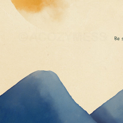 Be Still and Know | Bible Verse Wall Art Poster | Prayer Room Wall Art - A Cozy Mess
