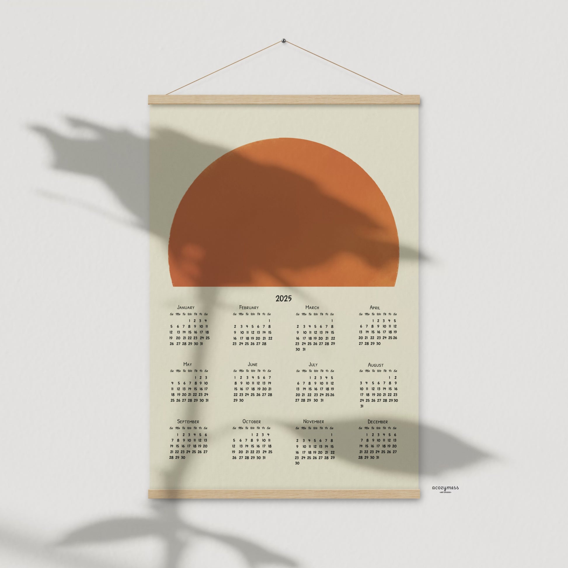 Minimalist Calendar 2025 