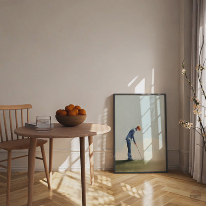 Décoration murale sur le thème du golf | Poster décoratif sportif classique pour la maison ou le bureau