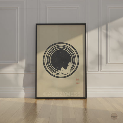 Affiche avec une citation stoïcienne de Marc Aurèle, Impression d'art sur la beauté de la vie, Décoration murale stoïcienne