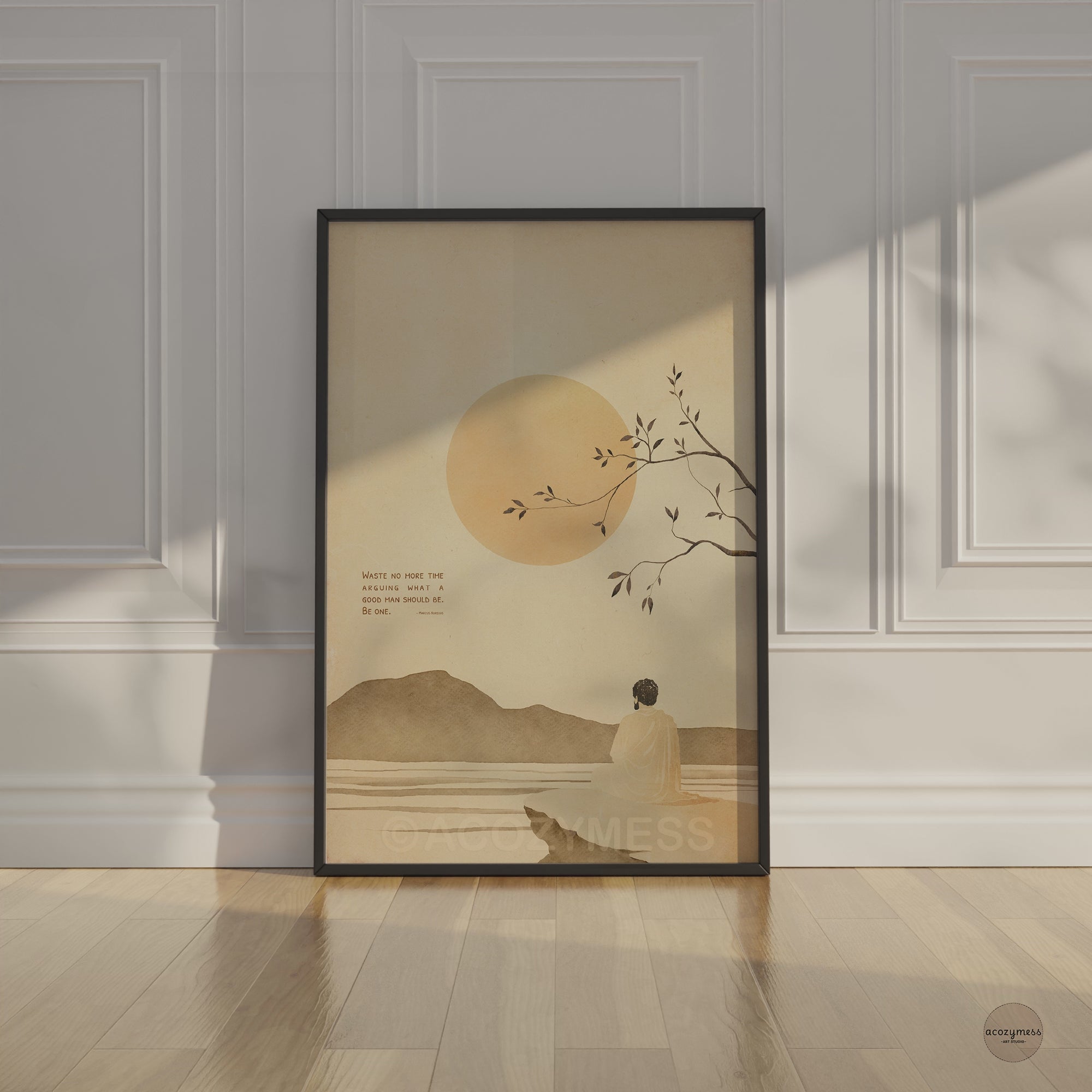 Marcus Aurelius Stoic art print