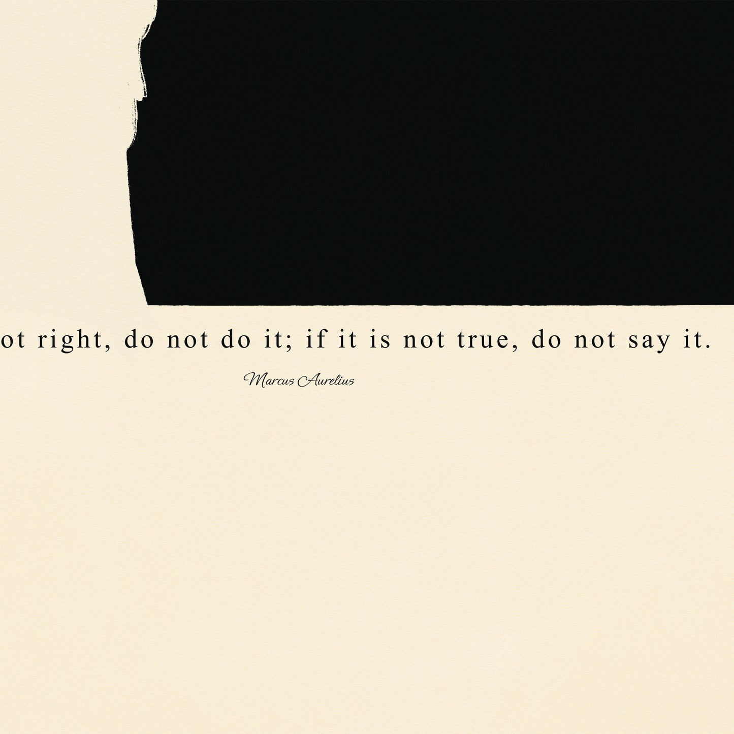 Stoic poster | Marcus Aurelius Print | Stoicism Wall Art | Philosophy Poster