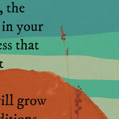 Close image of Cherish Your Visions Poster, James Allen Quote Print
