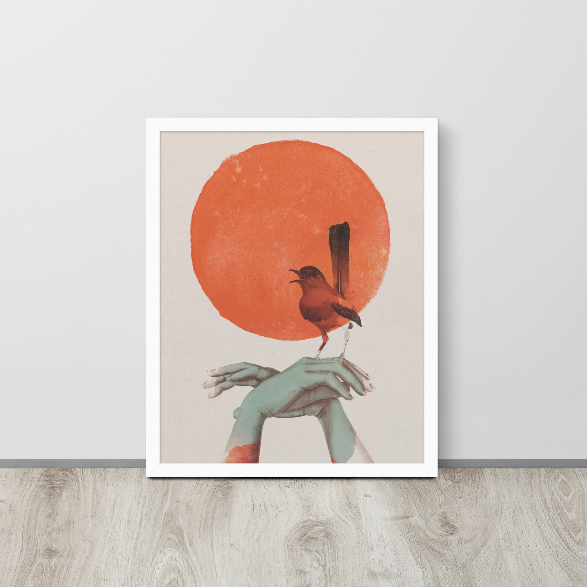 Art Poster, Let Your Soul Sing, Bird Art Print, Wall Art Decor