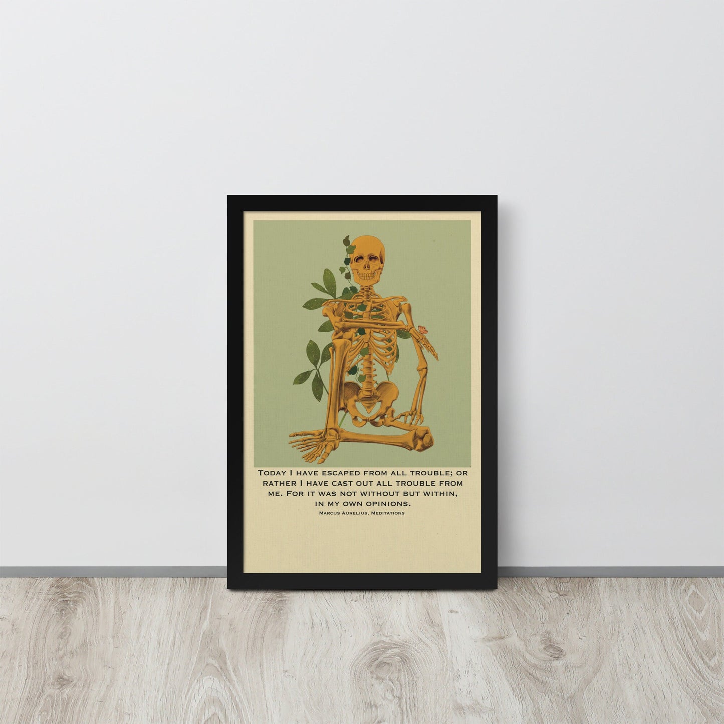 Stoic Art Print, Marcus Aurelius Print, Art Poster, Philosophy Gift