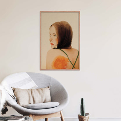 Wall Art Decor, Woman Wall Art Poster/Framed Poster/Canvas Print